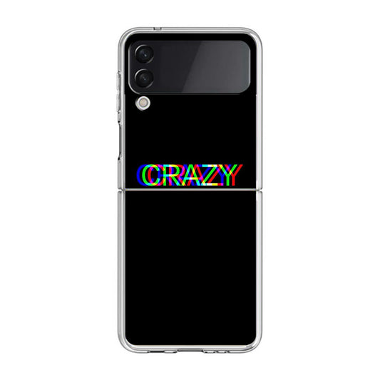 Glitch Crazy Samsung Galaxy Z Flip 3 Case