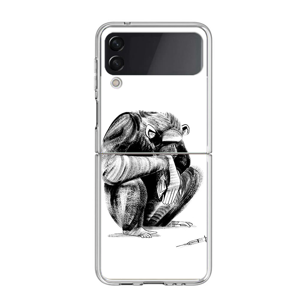 Guinea Chimp Samsung Galaxy Z Flip 3 Case