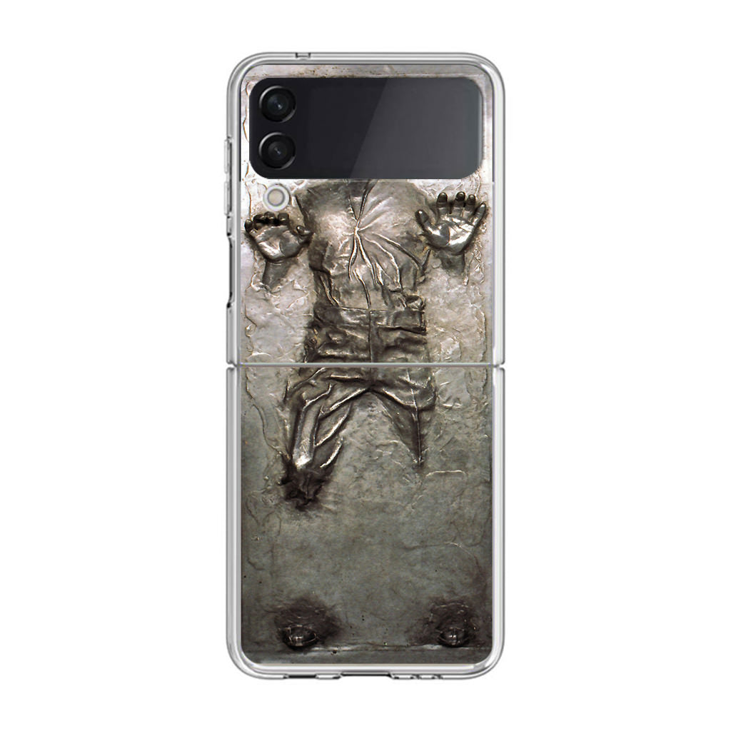 Han Solo in Carbonite Samsung Galaxy Z Flip 3 Case