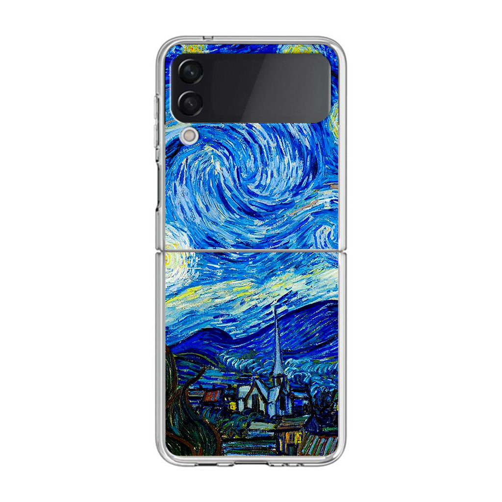 Hogwarts Starry Night Samsung Galaxy Z Flip 3 Case