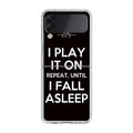 I Play It On Repeat Samsung Galaxy Z Flip 3 Case