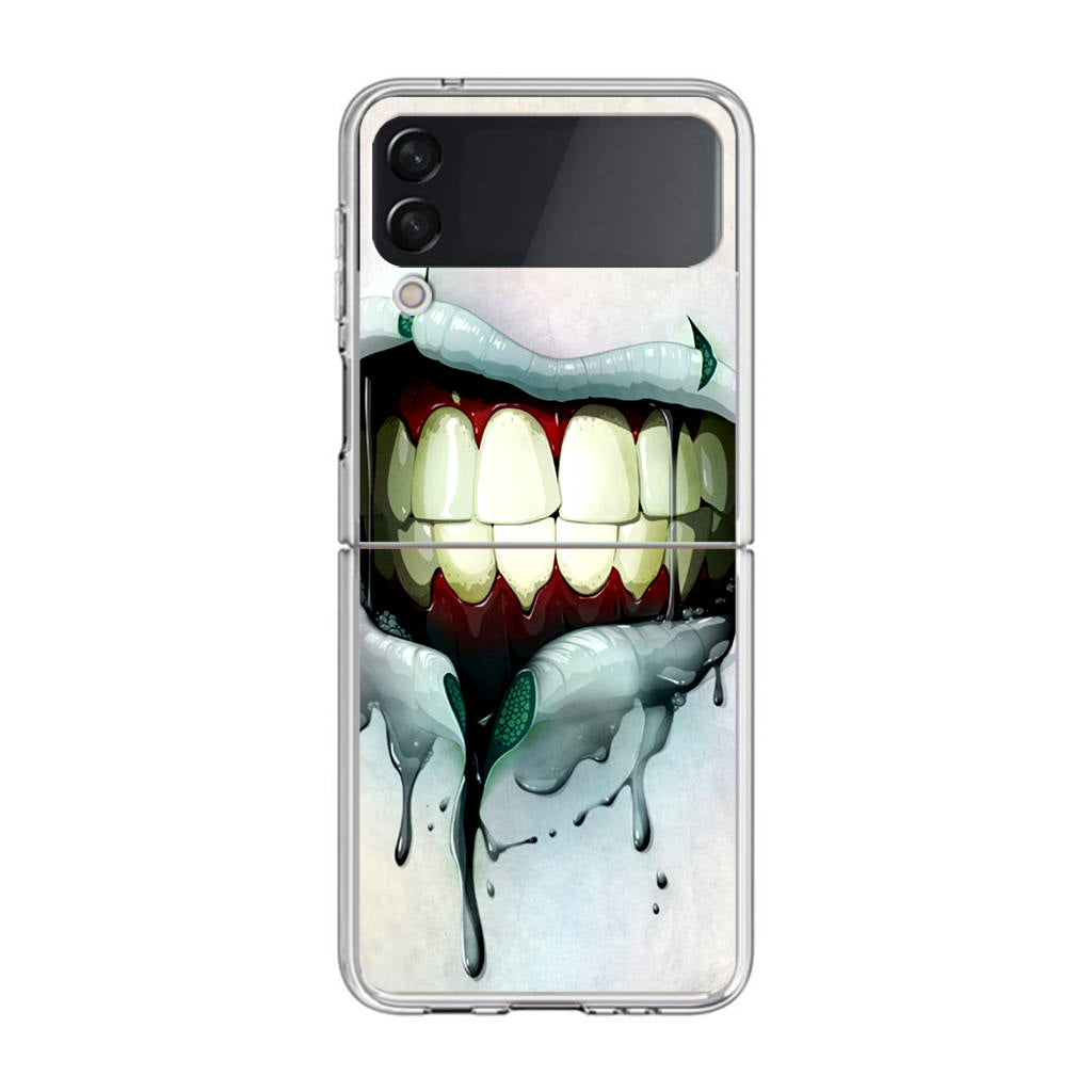 Lips Mouth Teeth Samsung Galaxy Z Flip 3 Case