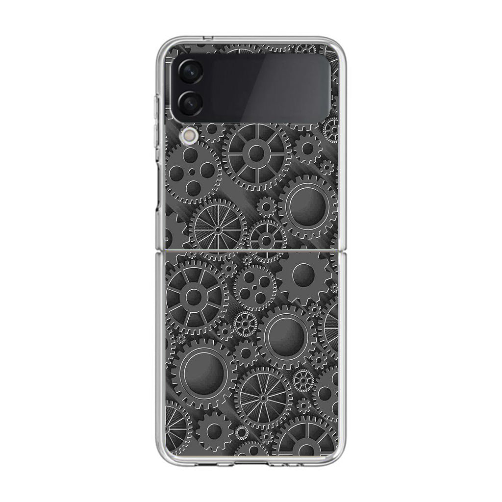 Mechanical Gears Samsung Galaxy Z Flip 3 Case