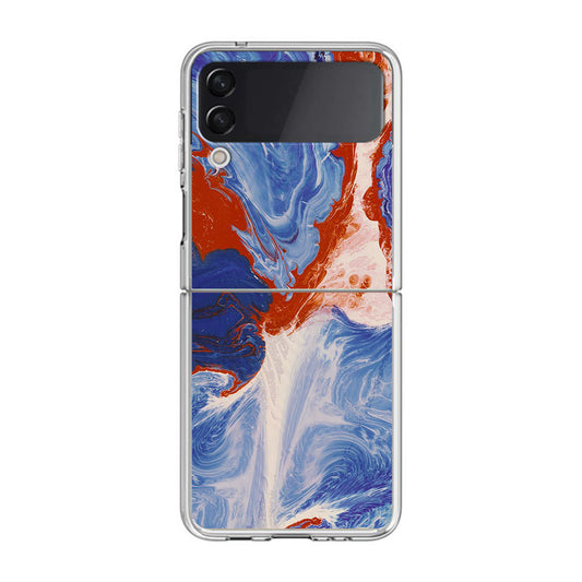 Mixed Paint Art Samsung Galaxy Z Flip 3 Case