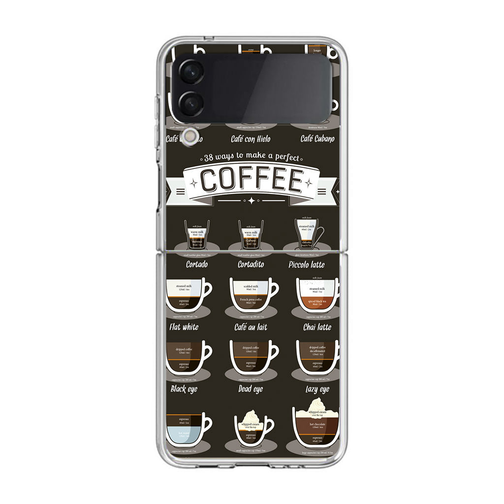 OK, But First Coffee Samsung Galaxy Z Flip 3 Case