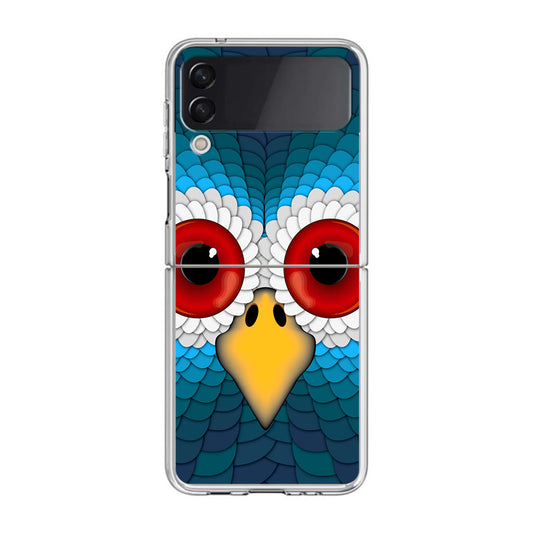 Owl Art Samsung Galaxy Z Flip 3 Case