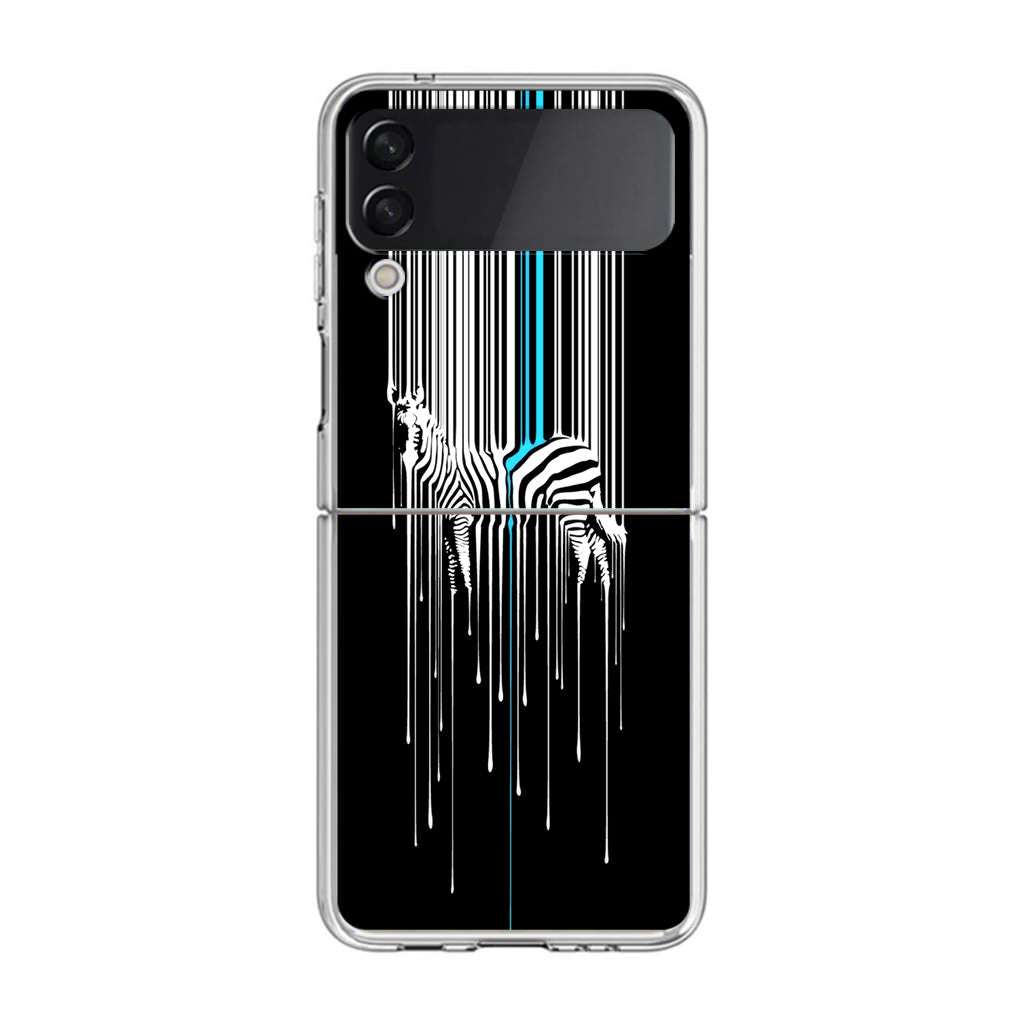 Painting Zebra Samsung Galaxy Z Flip 3 Case