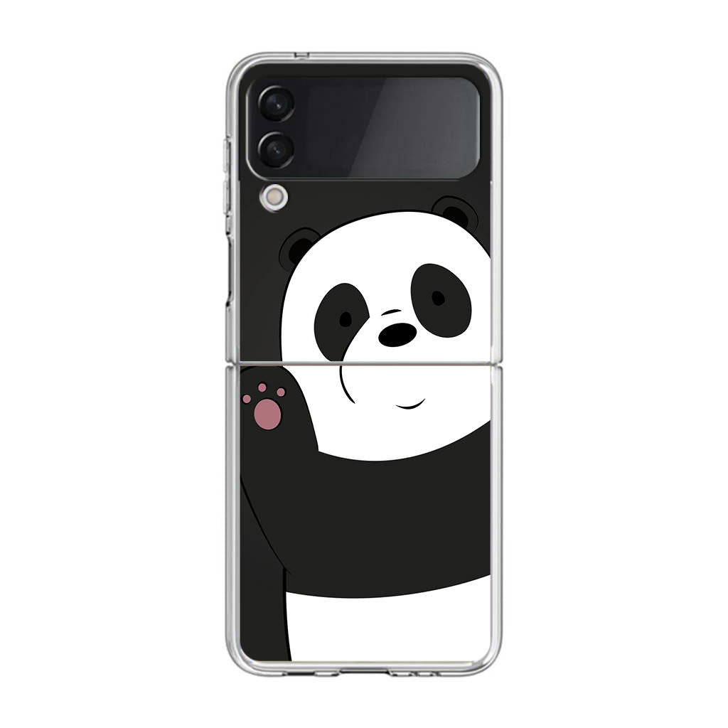 Pan Pan We Bare Bears Samsung Galaxy Z Flip 3 Case