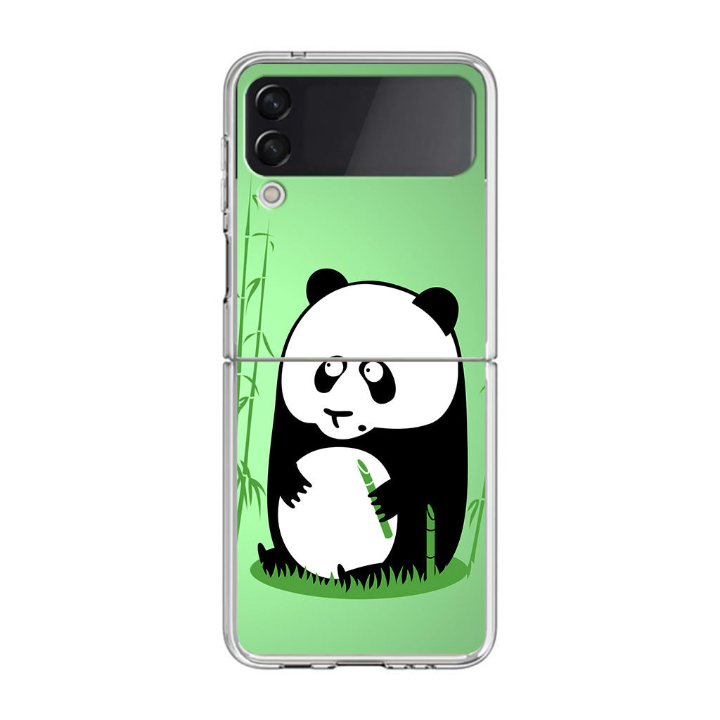 Panda Art Samsung Galaxy Z Flip 3 Case