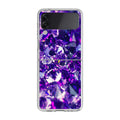 Purple Crystal Samsung Galaxy Z Flip 4 Case