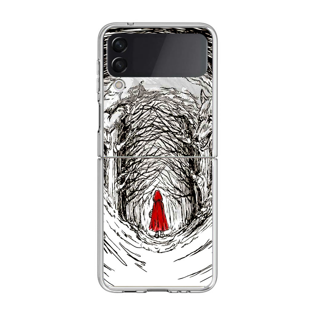 Red Riding Hood Samsung Galaxy Z Flip 3 Case