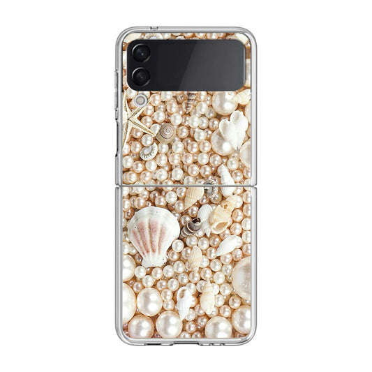 Shiny Pearl Samsung Galaxy Z Flip 3 Case