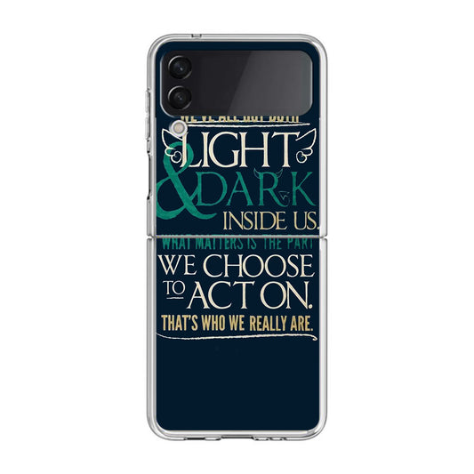 Sirius Black Quotes Samsung Galaxy Z Flip 3 Case