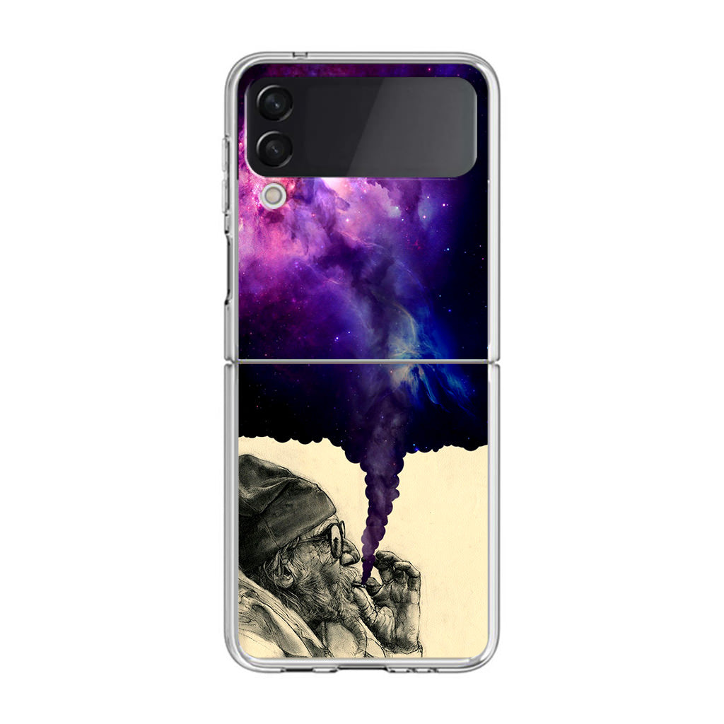 Smoking Galaxy Samsung Galaxy Z Flip 3 Case