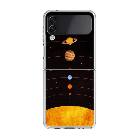 Solar System Samsung Galaxy Z Flip 3 Case