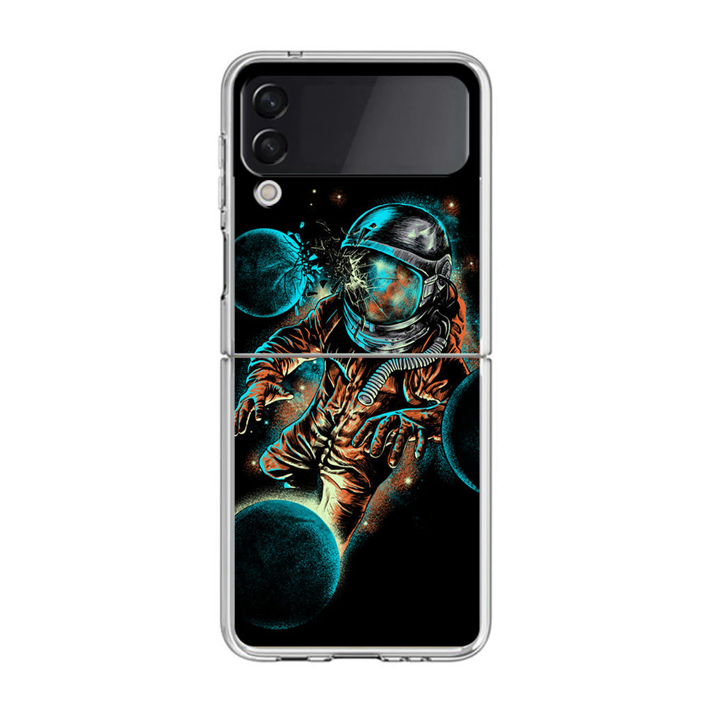 Space Impact Samsung Galaxy Z Flip 3 Case