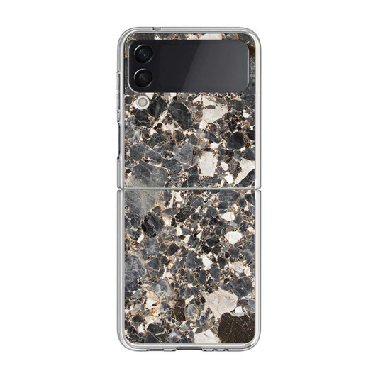 Stone Pattern Marble Samsung Galaxy Z Flip 3 Case