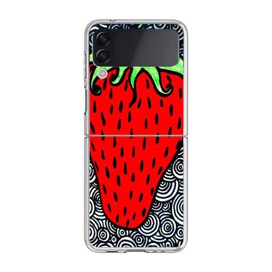 Strawberry Fields Forever Samsung Galaxy Z Flip 3 Case