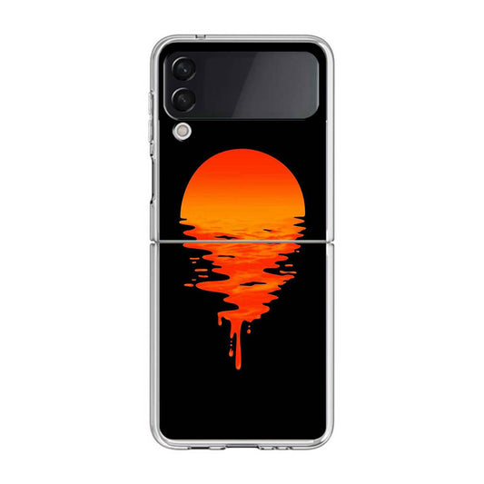 Sunset Art Samsung Galaxy Z Flip 3 Case