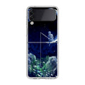 Tardis Walking To The Moon Samsung Galaxy Z Flip 3 Case