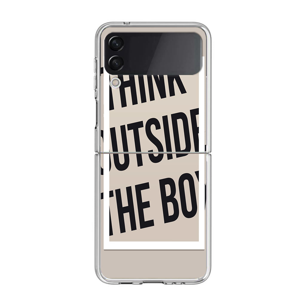 Think Outside The Box Samsung Galaxy Z Flip 4 Case