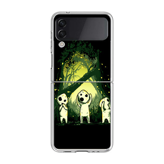 Three Wise Of Kodama Samsung Galaxy Z Flip 3 Case