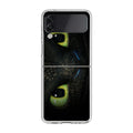 Toothless Dragon Eyes Close Up Samsung Galaxy Z Flip 4 Case