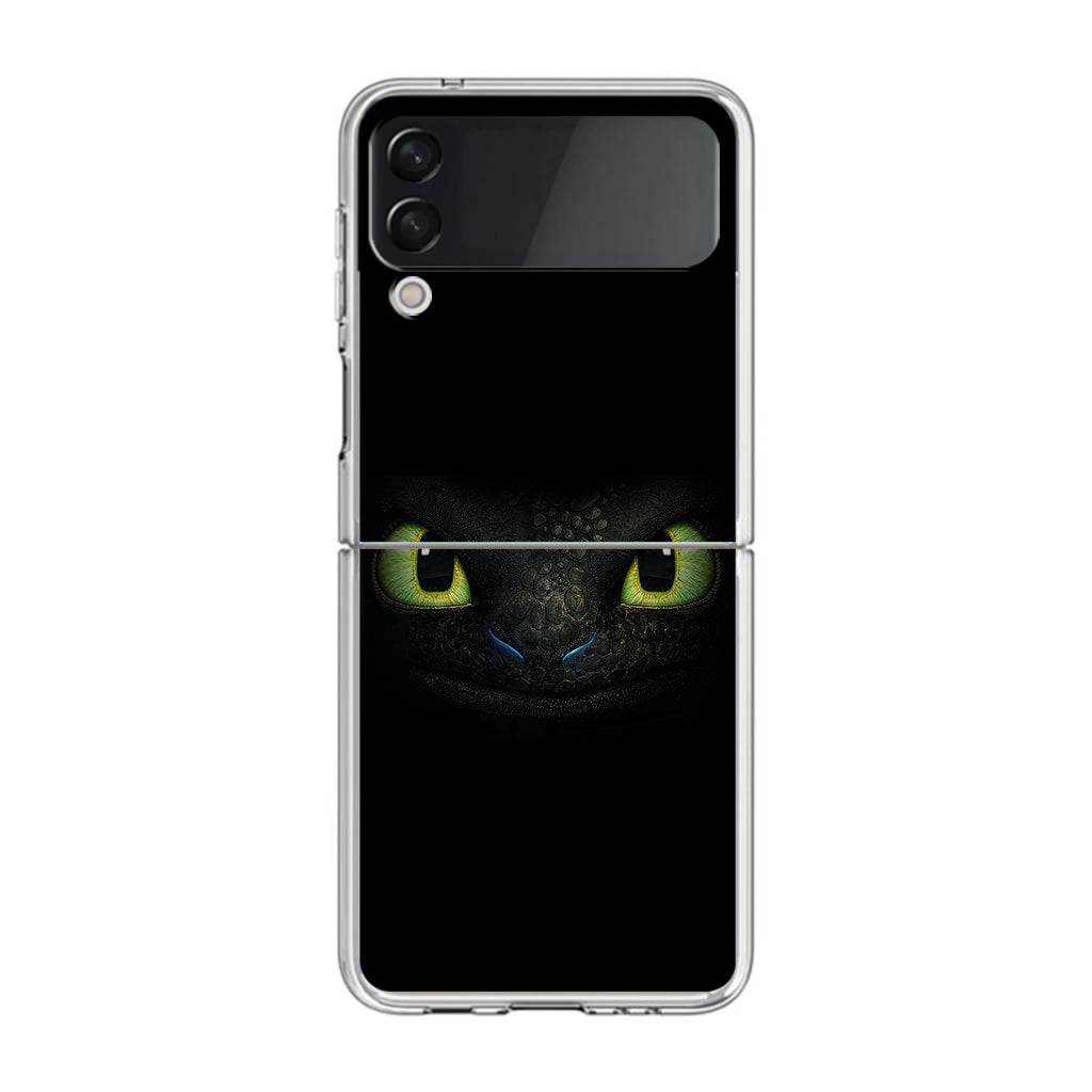 Toothless Dragon Sight Samsung Galaxy Z Flip 3 Case