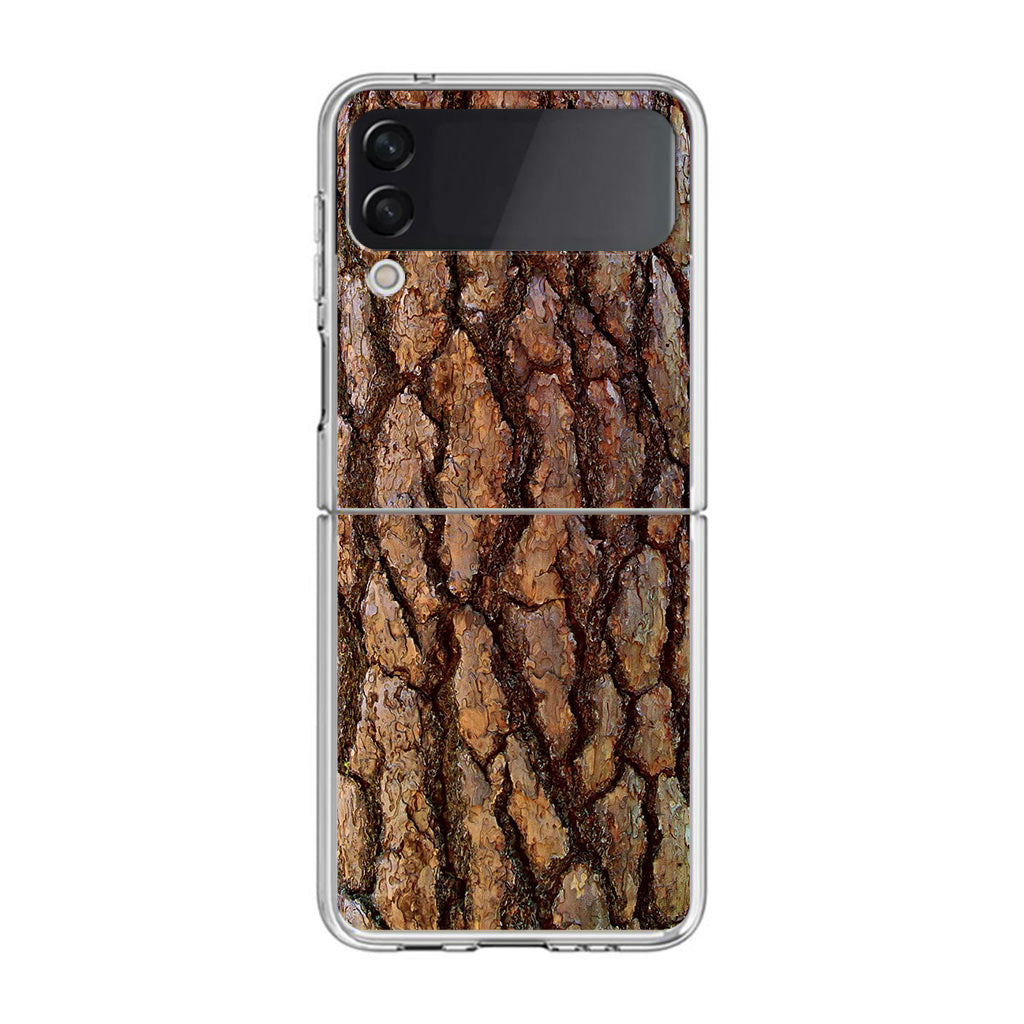 Tree Bark Samsung Galaxy Z Flip 3 Case