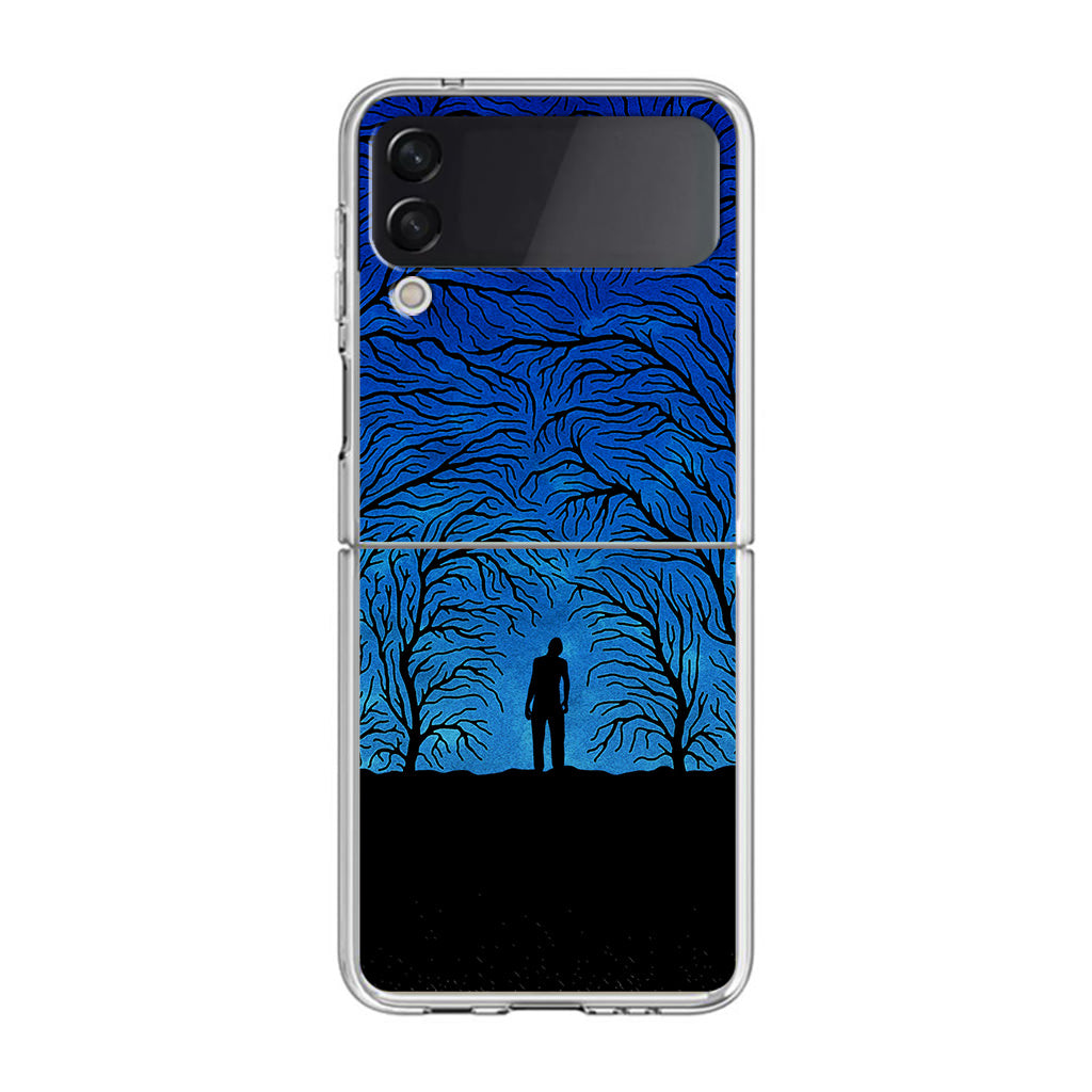 Trees People Shadow Samsung Galaxy Z Flip 3 Case