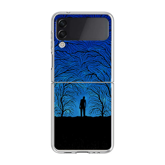 Trees People Shadow Samsung Galaxy Z Flip 3 Case