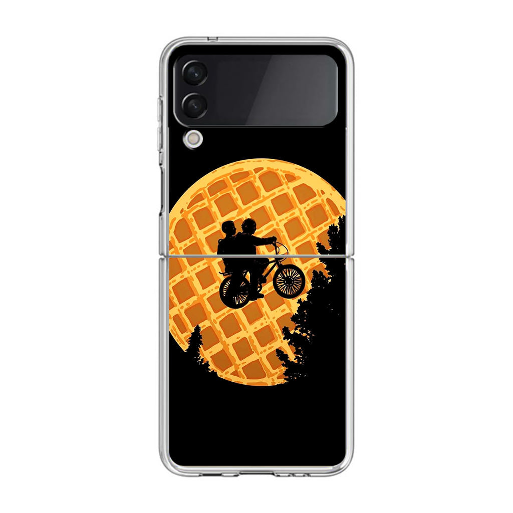 Waffle Moon Stranger Things Samsung Galaxy Z Flip 3 Case