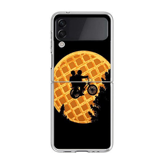 Waffle Moon Stranger Things Samsung Galaxy Z Flip 3 Case