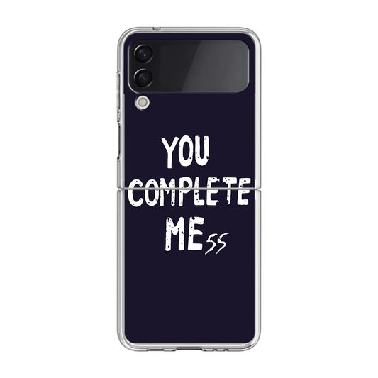 You Complete Me Samsung Galaxy Z Flip 4 Case