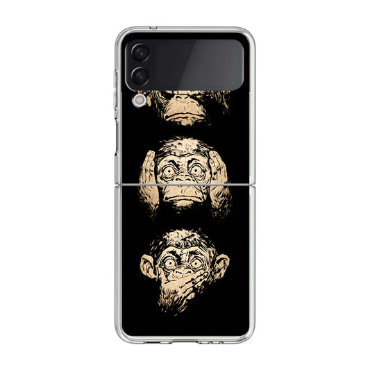 3 Wise Monkey Samsung Galaxy Z Flip 3 Case