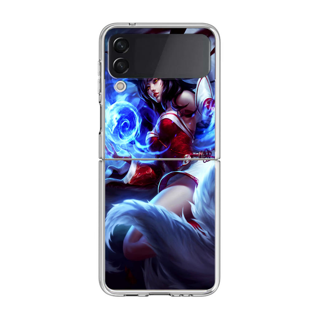 Ahri Demon Fox Samsung Galaxy Z Flip 3 Case