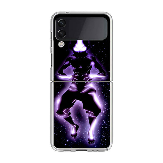 Avatar Aang In Spirit World Mode Samsung Galaxy Z Flip 3 Case