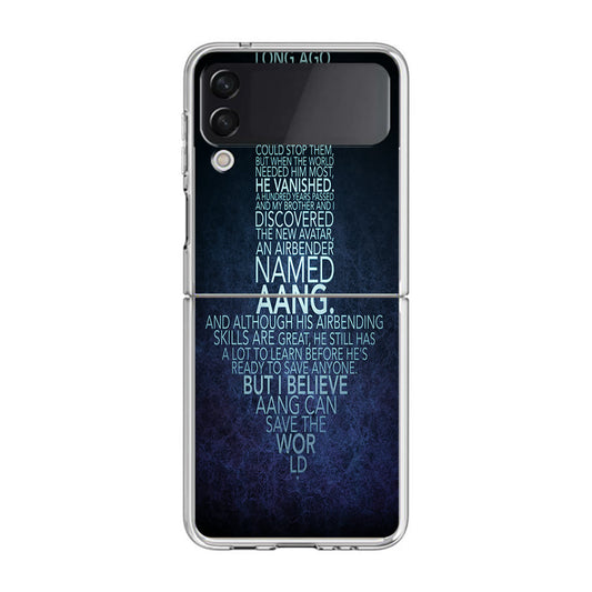 Avatar Quotes Samsung Galaxy Z Flip 3 Case