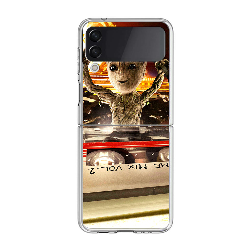 Baby Groot Mix Vol 2 Samsung Galaxy Z Flip 3 Case