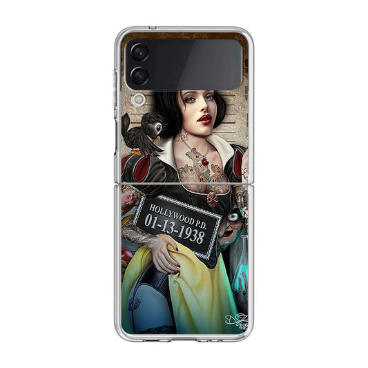 Bad Snow White Samsung Galaxy Z Flip 3 Case