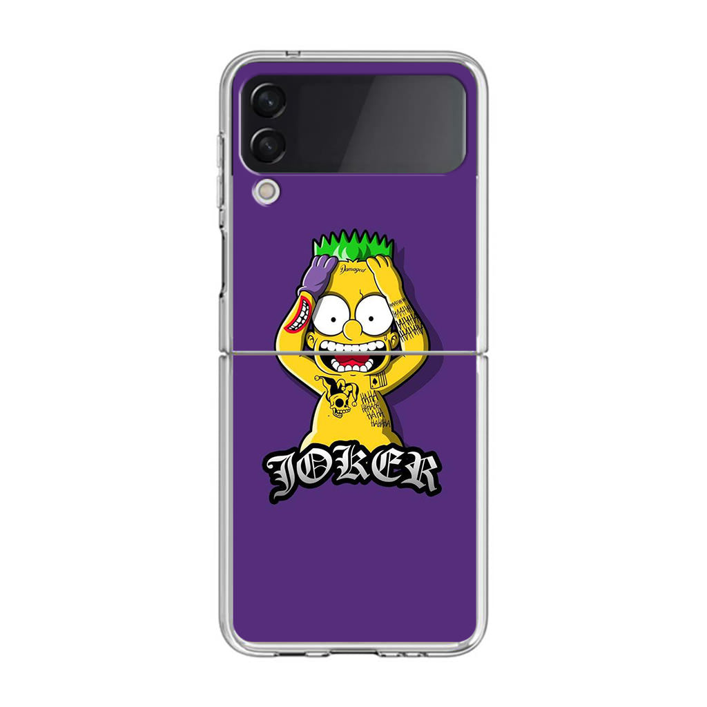 Bart Joker Samsung Galaxy Z Flip 3 Case