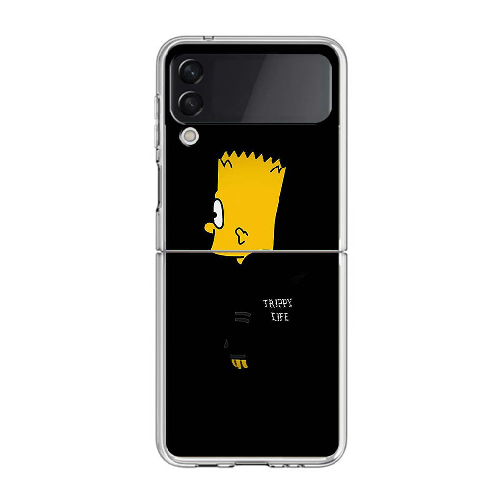 Bart Trippy Life Samsung Galaxy Z Flip 3 Case