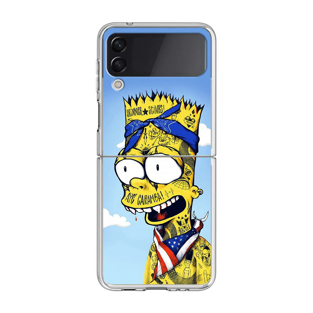 Bootleg Bart Samsung Galaxy Z Flip 3 Case