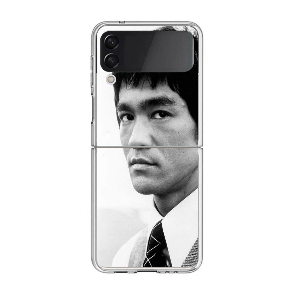 Bruce Lee B&W Samsung Galaxy Z Flip 4 Case