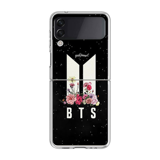 BTS Flower Samsung Galaxy Z Flip 3 Case