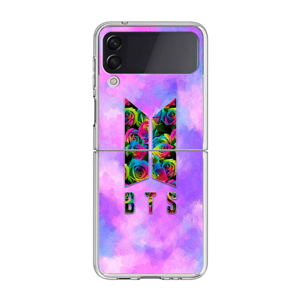 BTS Flower Logo Samsung Galaxy Z Flip 3 Case