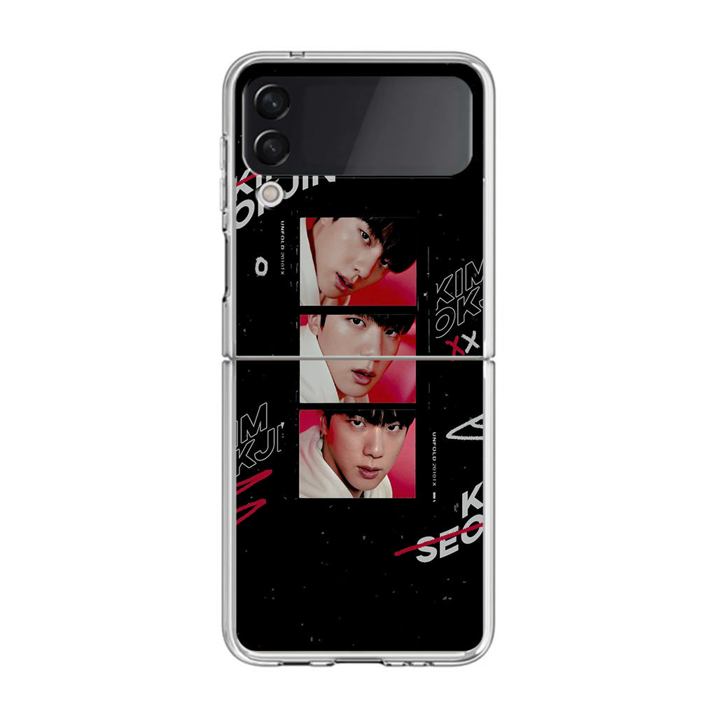 BTS Jin Samsung Galaxy Z Flip 3 Case