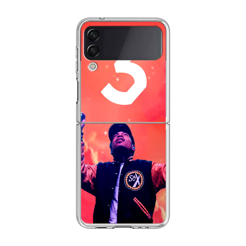 Chance The Rapper 3 Poster Samsung Galaxy Z Flip 3 Case