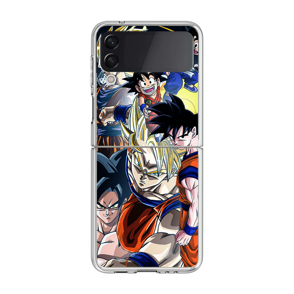 Dragon Ball Z Son Goku Samsung Galaxy Z Flip 3 Case