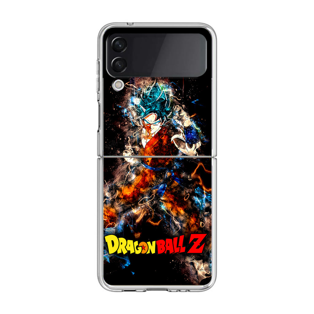 Dragonball Z Super Goku Samsung Galaxy Z Flip 3 Case